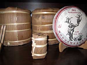 Pressing Tea Cakes