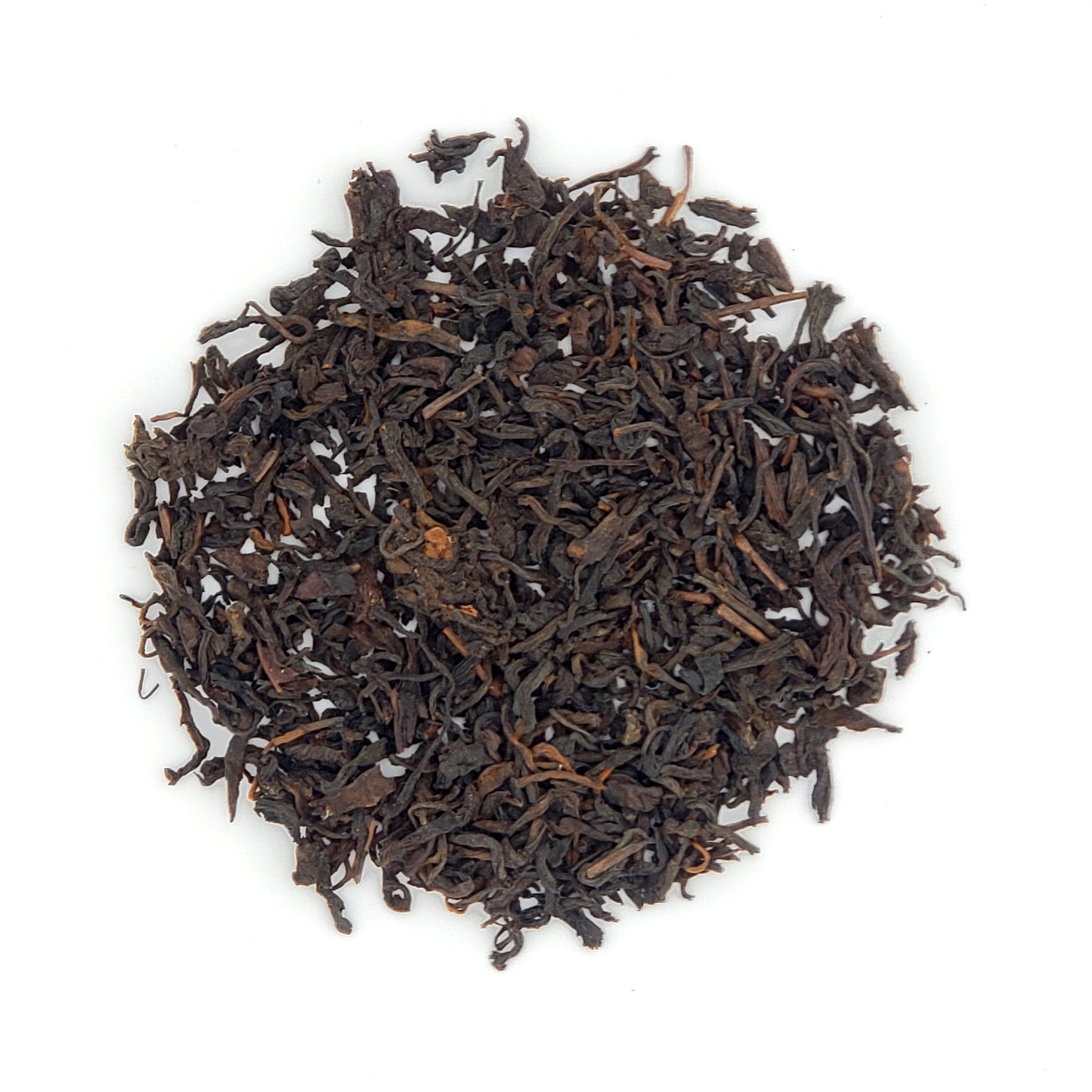 Close up of dry tea leaves