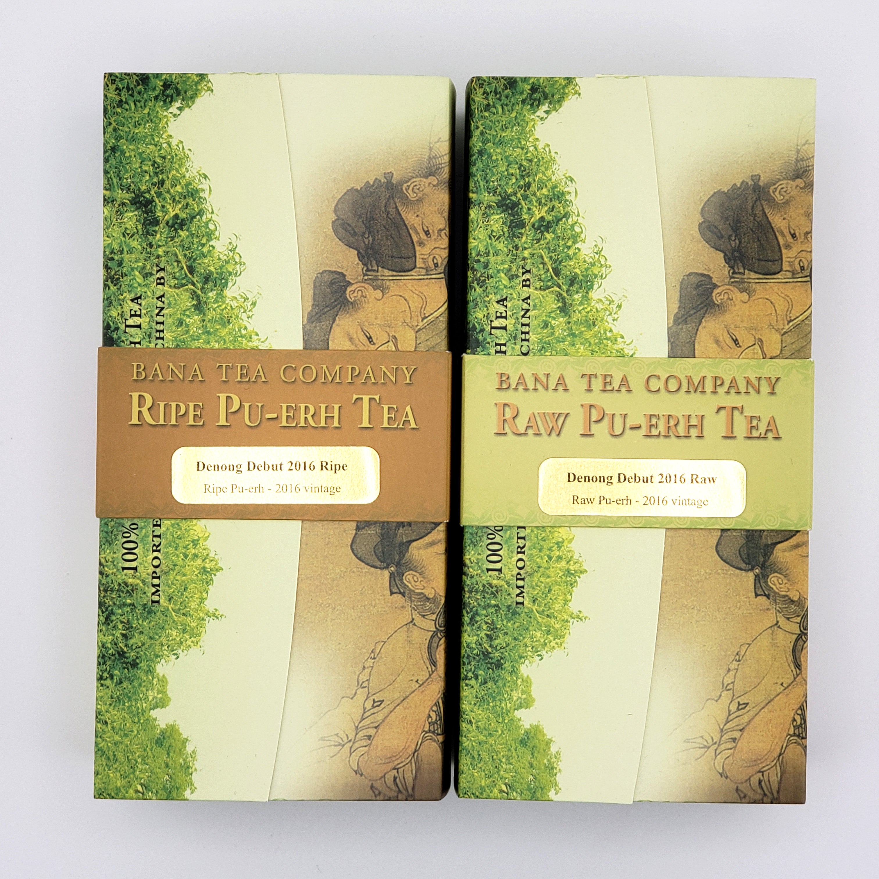 Raw and Ripe Pu-erh Duo Gift Pack | Bana Tea Company