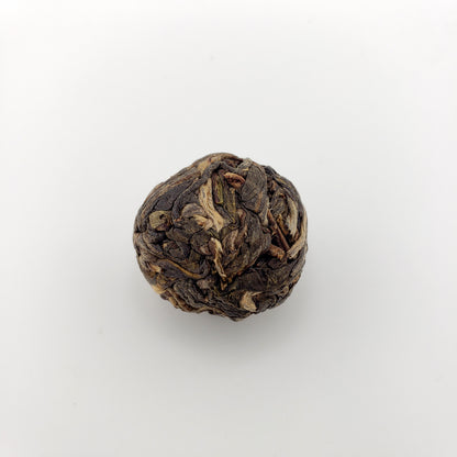 Tea ball on a white background