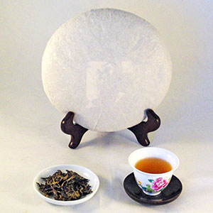 Blank Label Raw Pu Erh Tea Cake Bana Tea Company